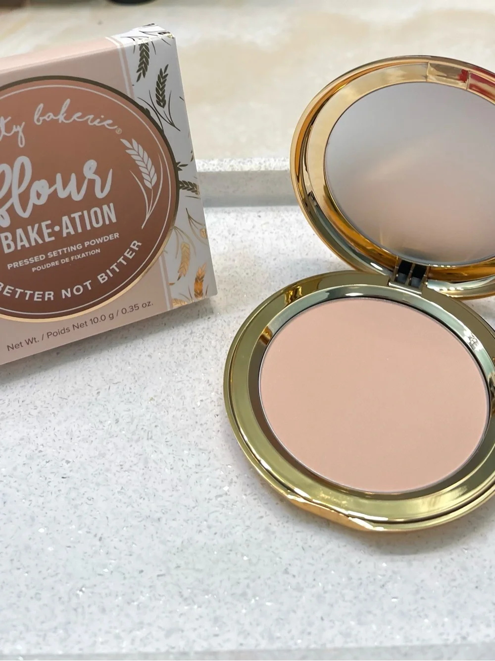 Beauty Bakerie ~ ‘TAPIOCA’ (Neutral Pink) Pressed Setting Powder ~ Full Size 10g